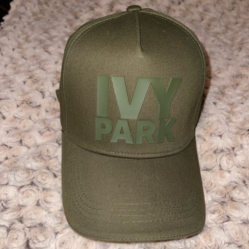 IVY PARK Baseball Army Green Cap - Picture 2 of 7